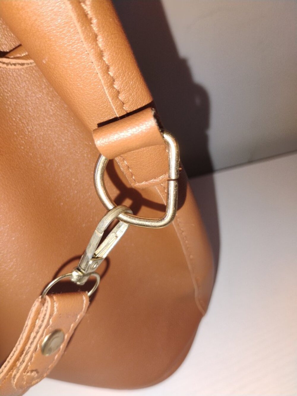 Mini drawstring bag with charm - Picture 11 of 12